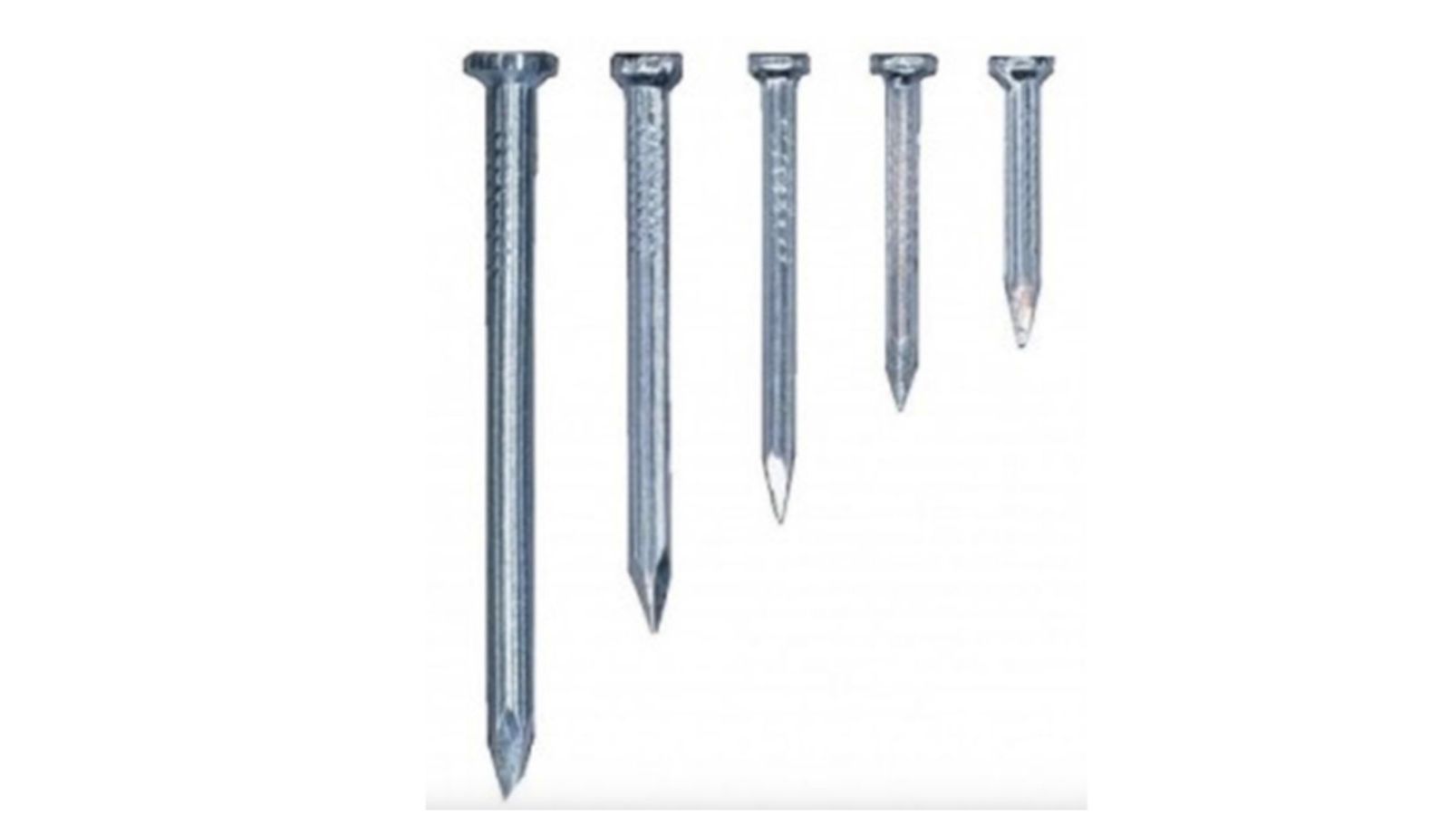 Beyaz Oluklu Çelik Çivi